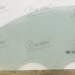 RH FRONT DOOR GLASS GREEN (2 HOLES)